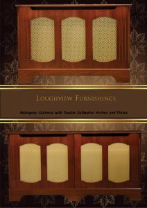 Mahogany double arch brochure CMYK - Loughview Furnishings radiator cabinet
